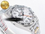 Rolex Explorer II 42mm 226570 904L SS ARF 1:1 Best Edition White Dial on Bracelet SH3285 - Görsel 7