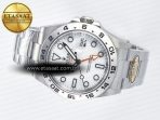 Rolex Explorer II 42mm 226570 904L SS ARF 1:1 Best Edition White Dial on Bracelet SH3285 - Görsel 8