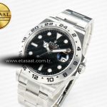 Rolex Explorer II 42mm 226570 904L SS Clean 1:1 Best Edition Black Dial on Bracelet DD3285 CHS