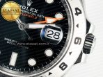 Rolex Explorer II 42mm 226570 904L SS Clean 1:1 Best Edition Black Dial on Bracelet DD3285 CHS - Görsel 12