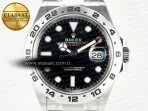 Rolex Explorer II 42mm 226570 904L SS Clean 1:1 Best Edition Black Dial on Bracelet DD3285 CHS - Görsel 4