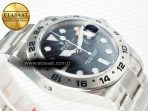 Rolex Explorer II 42mm 226570 904L SS Clean 1:1 Best Edition Black Dial on Bracelet DD3285 CHS - Görsel 7