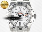 Rolex Explorer II 42mm 226570 904L SS Clean 1:1 Best Edition White Dial on Bracelet DD3285 CHS - Görsel 4