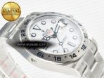 Rolex Explorer II 42mm 226570 904L SS Clean 1:1 Best Edition White Dial on Bracelet DD3285 CHS - Görsel 7