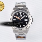 Rolex Explorer II 42mm 226570 904L Siyah Kadran SH3285-2 Eta Saat - Görsel 3 - 1:1 Süper Klon Saat
