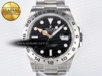Rolex Explorer II 42mm 226570 904L Best Edition Black Dial on Bracelet SH3285-2 - Görsel 4