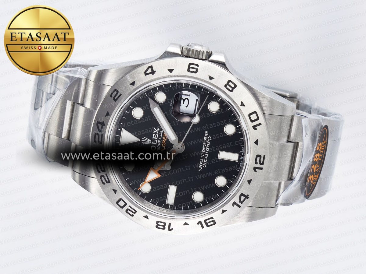 Rolex Explorer II 42mm 226570 904L Best Edition Black Dial on Bracelet SH3285-2 - Görsel 9