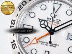 Rolex Explorer II 42mm 226570 904L White Dial on Bracelet SH3285-2 - Görsel 10