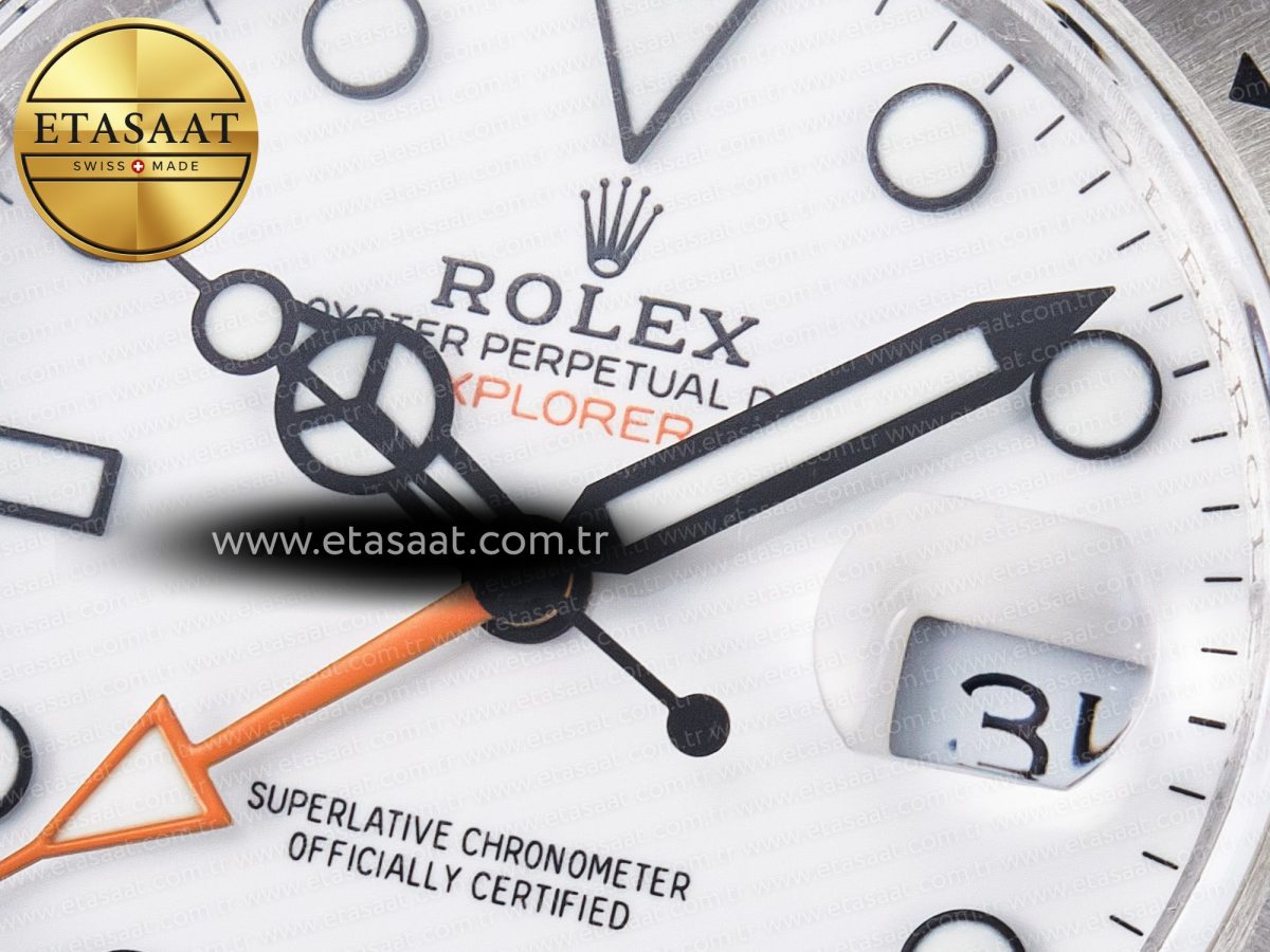 Rolex Explorer II 42mm 226570 904L White Dial on Bracelet SH3285-2 - Görsel 11