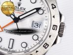Rolex Explorer II 42mm 226570 904L White Dial on Bracelet SH3285-2 - Görsel 12