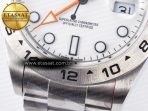 Rolex Explorer II 42mm 226570 904L White Dial on Bracelet SH3285-2 - Görsel 13