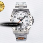 Rolex Explorer II 42mm 226570 904L Beyaz Kadran SH3285-2 Eta Saat - Görsel 3 - 1:1 Süper Klon Saat