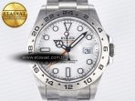 Rolex Explorer II 42mm 226570 904L White Dial on Bracelet SH3285-2 - Görsel 4