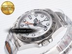 Rolex Explorer II 42mm 226570 904L White Dial on Bracelet SH3285-2 - Görsel 6