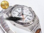 Rolex Explorer II 42mm 226570 904L White Dial on Bracelet SH3285-2 - Görsel 7