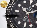 Rolex GMT Carbon DIWF Best Edition Black Carbon Dial SS Markers on Black Nylon Strap SA3285 - Görsel 10