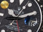 Rolex GMT Carbon DIWF Best Edition Black Carbon Dial SS Markers on Black Nylon Strap SA3285 - Görsel 11