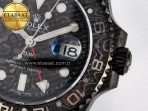 Rolex GMT Carbon DIWF Best Edition Black Carbon Dial SS Markers on Black Nylon Strap SA3285 - Görsel 12