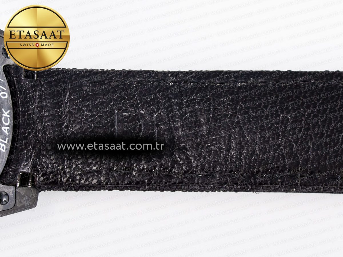 Rolex GMT Carbon DIWF Best Edition Black Carbon Dial SS Markers on Black Nylon Strap SA3285 - Görsel 24