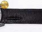 Rolex GMT Carbon DIWF Best Edition Black Carbon Dial SS Markers on Black Nylon Strap SA3285 - Görsel 24