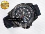 Rolex GMT Carbon DIWF Best Edition Black Carbon Dial SS Markers on Black Nylon Strap SA3285 - Görsel 8
