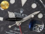 Rolex GMT Carbon Best Edition Black Carbon Dial Markers on White Nylon Strap SA3285 - Görsel 11