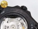 Rolex GMT Carbon Best Edition Black Carbon Dial Markers on White Nylon Strap SA3285 - Görsel 21