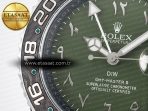 Rolex GMT Carbon DIWF Best Edition Green Arabic Dial on Green Nylon Strap SA3186 - Görsel 10