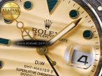 Rolex GMT Carbon DIWF Best Edition Yellow Dial on Green Nylon Strap SA3285 - Görsel 11