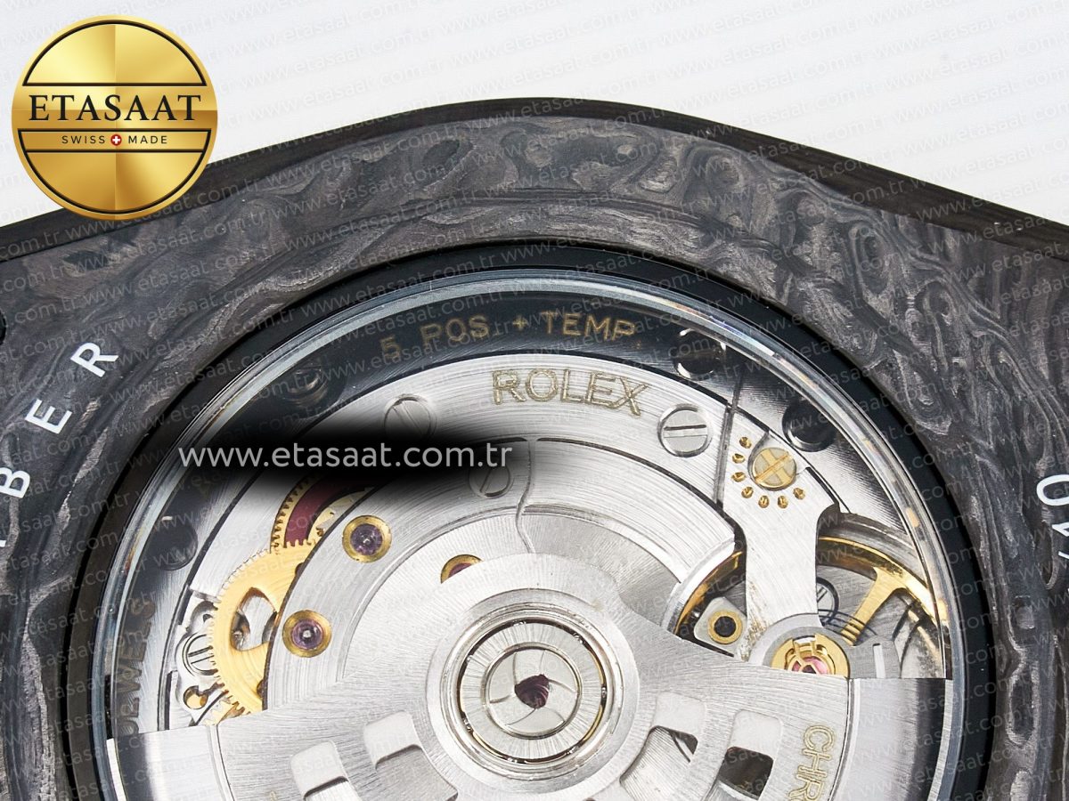 Rolex GMT Carbon DIWF Best Edition Yellow Dial on Green Nylon Strap SA3285 - Görsel 20