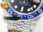 Rolex GMT-Master II 126710 BLNR Blue/Black Ceramic QF 1:1 Best Edition on Jubilee Bracelet VR3285 CHS - Görsel 13