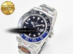Rolex GMT-Master II 126710 BLNR Blue/Black Ceramic QF 1:1 Best Edition on Oyster Bracelet VR3285 CHS - Görsel 2