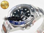 Rolex GMT-Master II 126710 BLNR Blue/Black Ceramic QF 1:1 Best Edition on Oyster Bracelet VR3285 CHS - Görsel 6