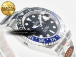 Rolex GMT-Master II 126710 BLNR Blue/Black Ceramic QF 1:1 Best Edition on Oyster Bracelet VR3285 CHS - Görsel 7