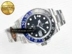 Rolex GMT-Master II 126710 BLNR Blue/Black Ceramic QF 1:1 Best Edition on Oyster Bracelet VR3285 CHS - Görsel 8