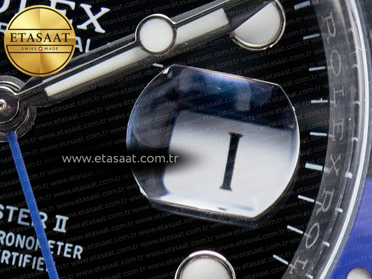Rolex GMT-Master II 126710 BLNR Clean Black/Blue Ceramic 904L Steel Best Edition on Jubilee Bracelet DD3285 - Görsel 12