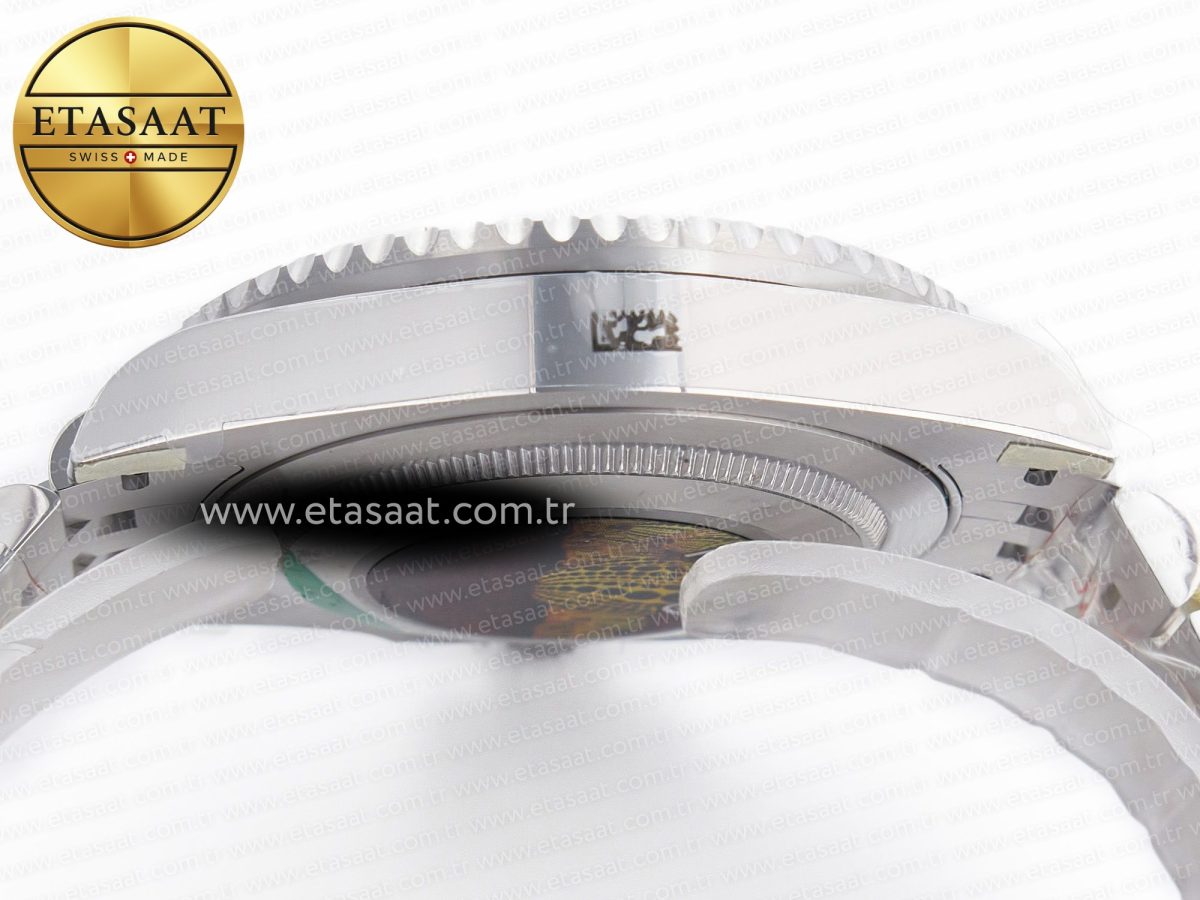 Rolex GMT-Master II 126710 BLNR Clean Black/Blue Ceramic 904L Steel Best Edition on Jubilee Bracelet DD3285 - Görsel 14