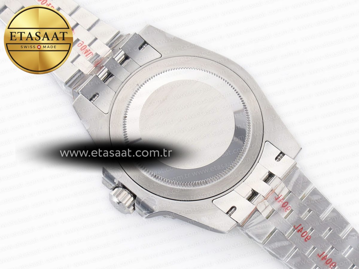 Rolex GMT-Master II 126710 BLNR Clean Black/Blue Ceramic 904L Steel Best Edition on Jubilee Bracelet DD3285 - Görsel 17