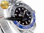 Rolex GMT-Master II 126710 BLNR Clean Black/Blue Ceramic 904L Steel Best Edition on Jubilee Bracelet DD3285 - Görsel 5
