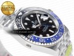 Rolex GMT-Master II 126710 BLNR Clean Black/Blue Ceramic 904L Steel Best Edition on Jubilee Bracelet DD3285 - Görsel 7