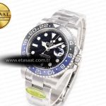 Rolex GMT-Master II 126710 BLNR Clean Black/Blue Ceramic 904L Steel Best Edition on Oyster Bracelet DD3285 CHS