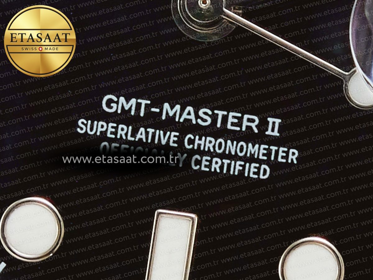 Rolex GMT-Master II 126710 BLNR Clean Black/Blue Ceramic 904L Steel Best Edition on Oyster Bracelet DD3285 CHS - Görsel 11