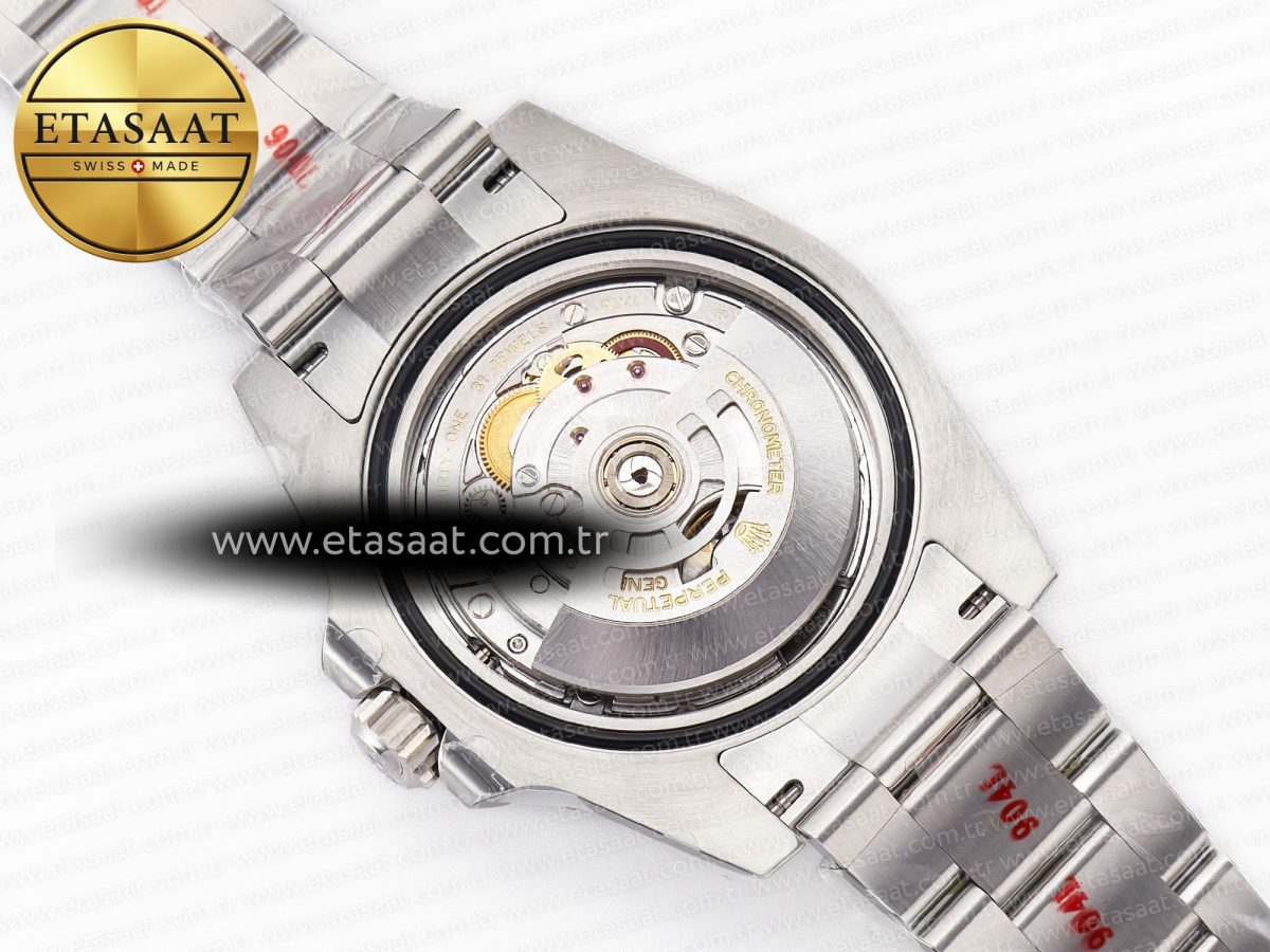Rolex GMT-Master II 126710 BLNR Clean Black/Blue Ceramic 904L Steel Best Edition on Oyster Bracelet DD3285 CHS - Görsel 19