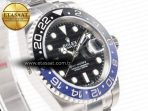 Rolex GMT-Master II 126710 BLNR Clean Black/Blue Ceramic 904L Steel Best Edition on Oyster Bracelet DD3285 CHS - Görsel 5