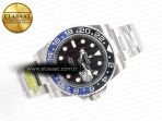 Rolex GMT-Master II 126710 BLNR Clean Black/Blue Ceramic 904L Steel Best Edition on Oyster Bracelet DD3285 CHS - Görsel 8
