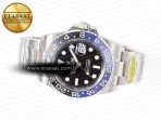 Rolex GMT-Master II 126710 BLNR Clean Black/Blue Ceramic 904L Steel Best Edition on Oyster Bracelet DD3285 CHS - Görsel 9