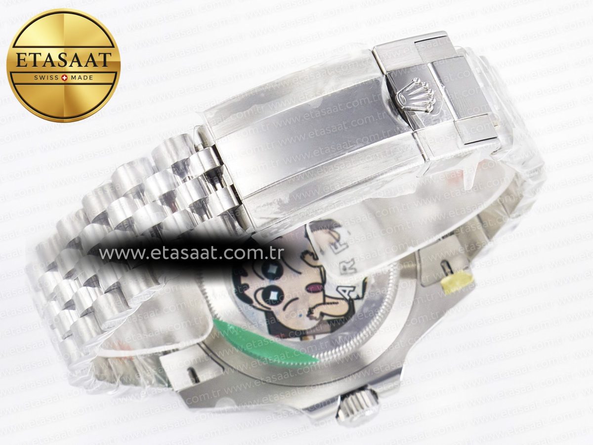 Rolex GMT-Master II 126710 BLRO Blue/Red Ceramic 904L ARF 1:1 Best Edition on Jubilee Bracelet SH3285 V3 - Görsel 16