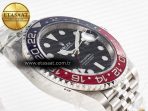 Rolex GMT-Master II 126710 BLRO Blue/Red Ceramic 904L ARF 1:1 Best Edition on Jubilee Bracelet SH3285 V3 - Görsel 7