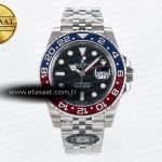 Rolex GMT-Master II 126710 BLRO Mavi/Kırmızı Seramik V4 Eta Saat - Görsel 3 - 1:1 Süper Klon Saat