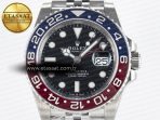 Rolex GMT-Master II 126710 BLRO Blue/Red Ceramic Clean Factory Best Edition on Jubilee Bracelet DD3285 CHS V2 - Görsel 4